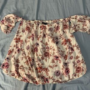 American Eagle Floral Blouse